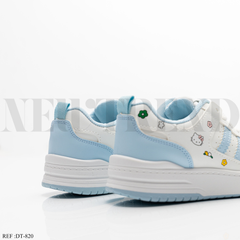 Baskets Fille DT-820 White/Blue
