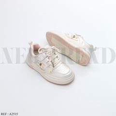 Baskets Fille A2515 White/Pink