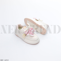 Baskets Fille A2512 White/Pink