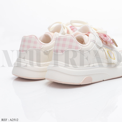 Baskets Fille A2512 White/Pink