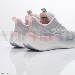 Baskets Fille 37677 Grey/Pink