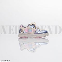 Baskets Fille AB2528 Beige/Purple