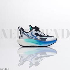 Baskets Garçon 28175 Black/Blue