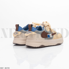 Baskets Garçon AB2530 Beige/Khaki