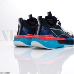 Baskets Garçon 38169 Black/Blue