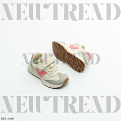 Baskets Fille A900 White/Pink