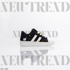 Baskets Fille A800 White/Black