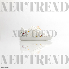 Baskets Fille A800 White