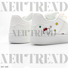 Baskets Fille A800 White