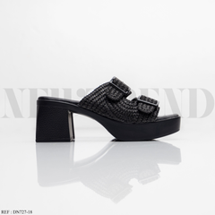 Mules à plateforme DN727-18 Black