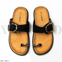 Mules 6851-1 Black