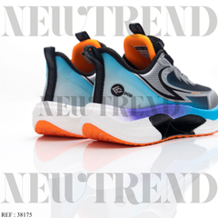 Baskets Garçon 38175 Black/Silver