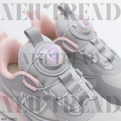 Baskets Fille 37677 Grey/Pink