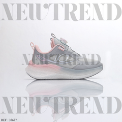 Baskets Fille 37677 Grey/Pink