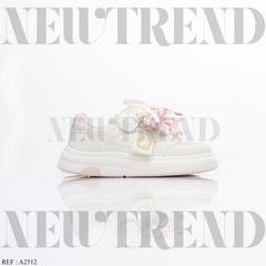 Baskets Fille A2512 White/Pink