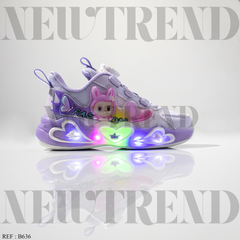 Baskets Fille B636 Purple