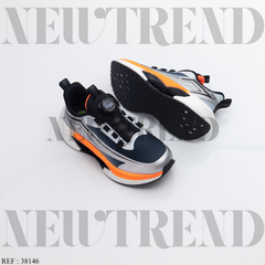 Baskets Garçon 38146 Grey/Red