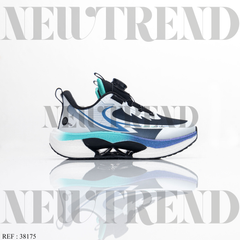 Baskets Garçon 38175 Black/Blue