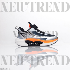 Baskets Garçon 38146 Grey/Red