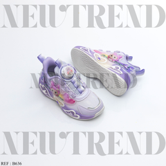 Baskets Fille B636 Purple