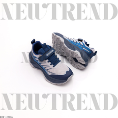 Baskets Garçon A25016 Grey/Blue