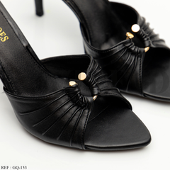 Mules à talon GQ-153 Black