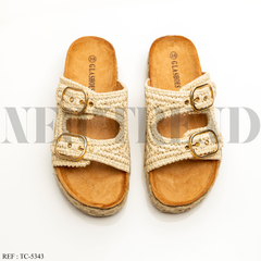 Mules TC-5343 Beige