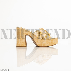 Mules à plateforme TS-2 Gold