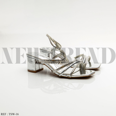 Mules à plateforme TSW-16 Silver