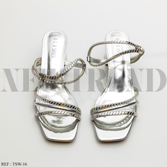 Mules à plateforme TSW-16 Silver