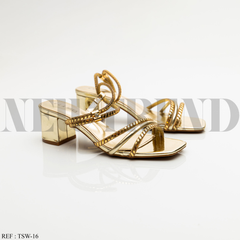 Mules à plateforme TSW-16 Gold
