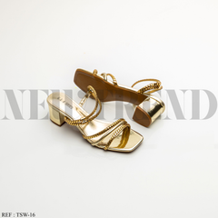 Mules à plateforme TSW-16 Gold