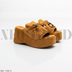 Mules Compensées YJW-12 Camel