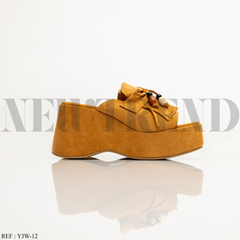 Mules Compensées YJW-12 Camel