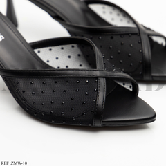 Mules à talon ZMW-10 Black