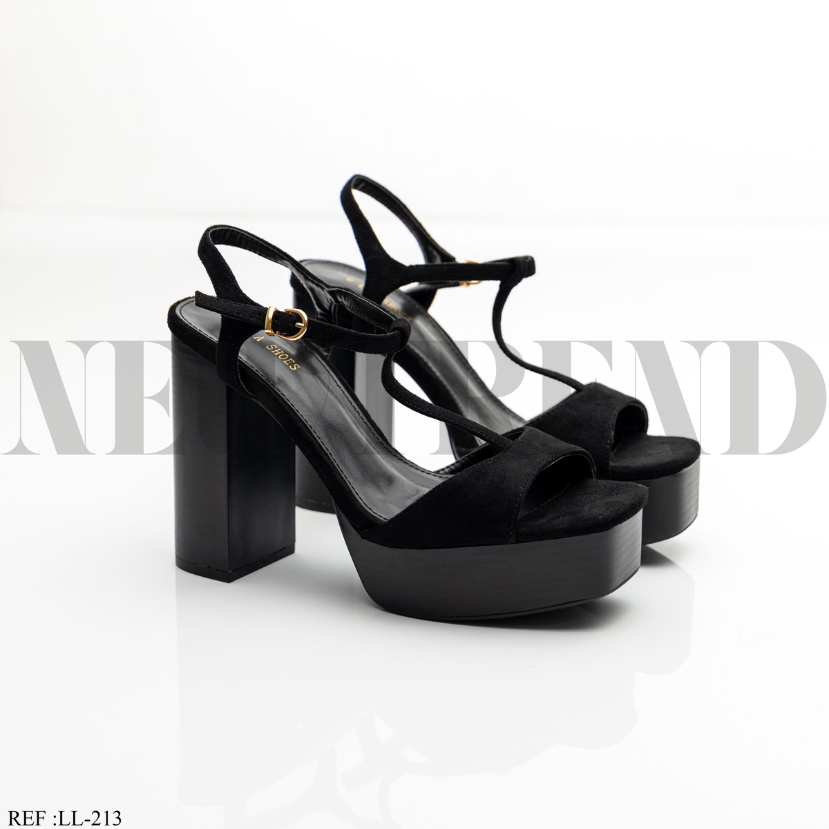Sandales à talon LL-213 Black