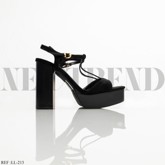 Sandales à talon LL-213 Black