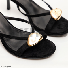 Mules à talon GQ-152 Black