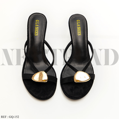 Mules à talon GQ-152 Black