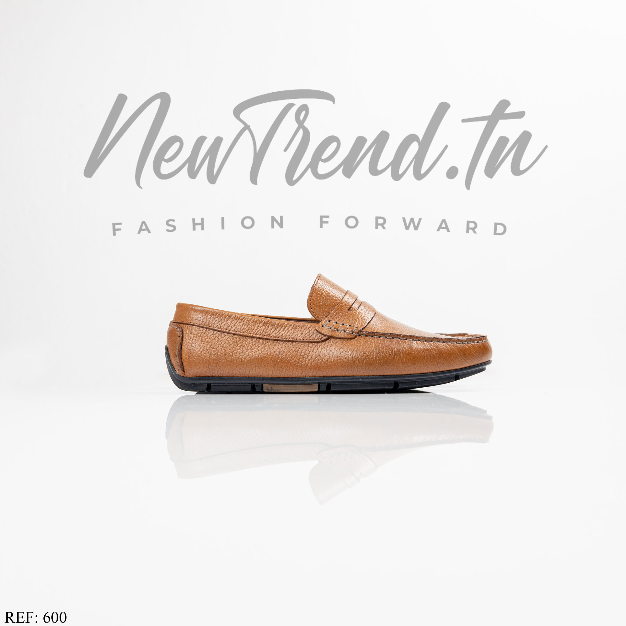 Golden Shoes 600 Cuir Marron
