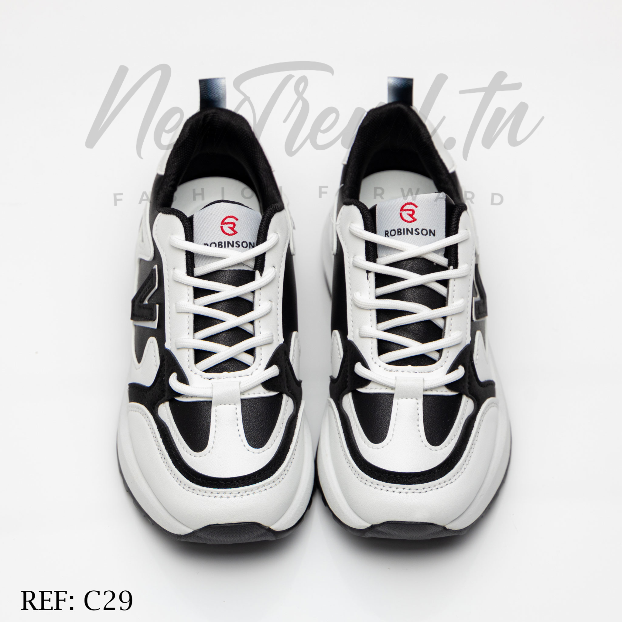 Robinson Femme C29 White/Black