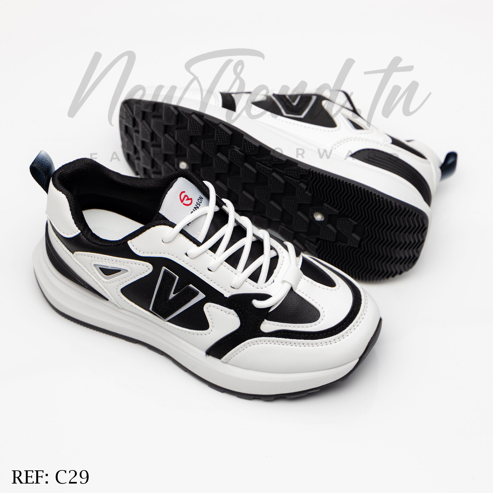 Robinson Femme C29 White/Black