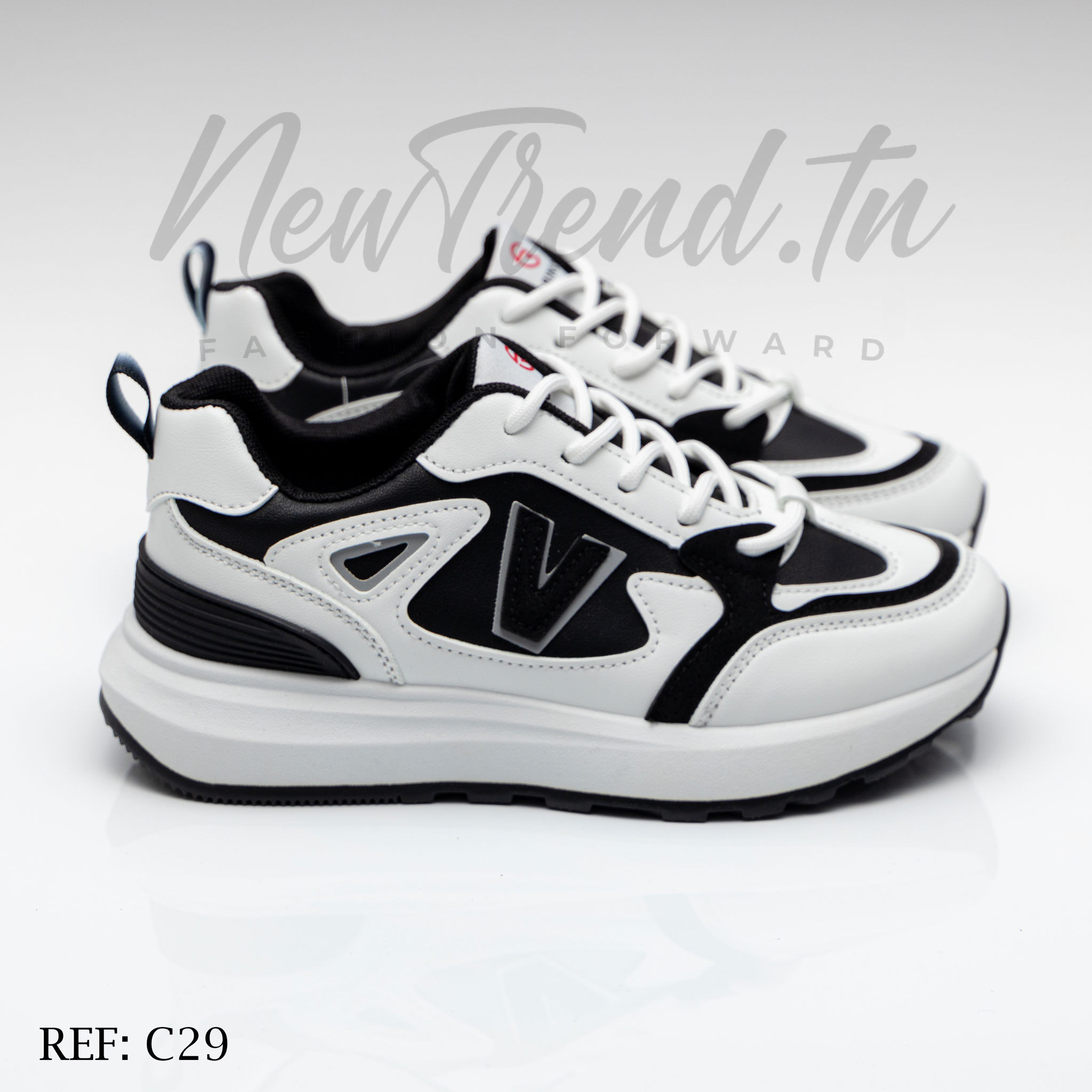Robinson Femme C29 White/Black