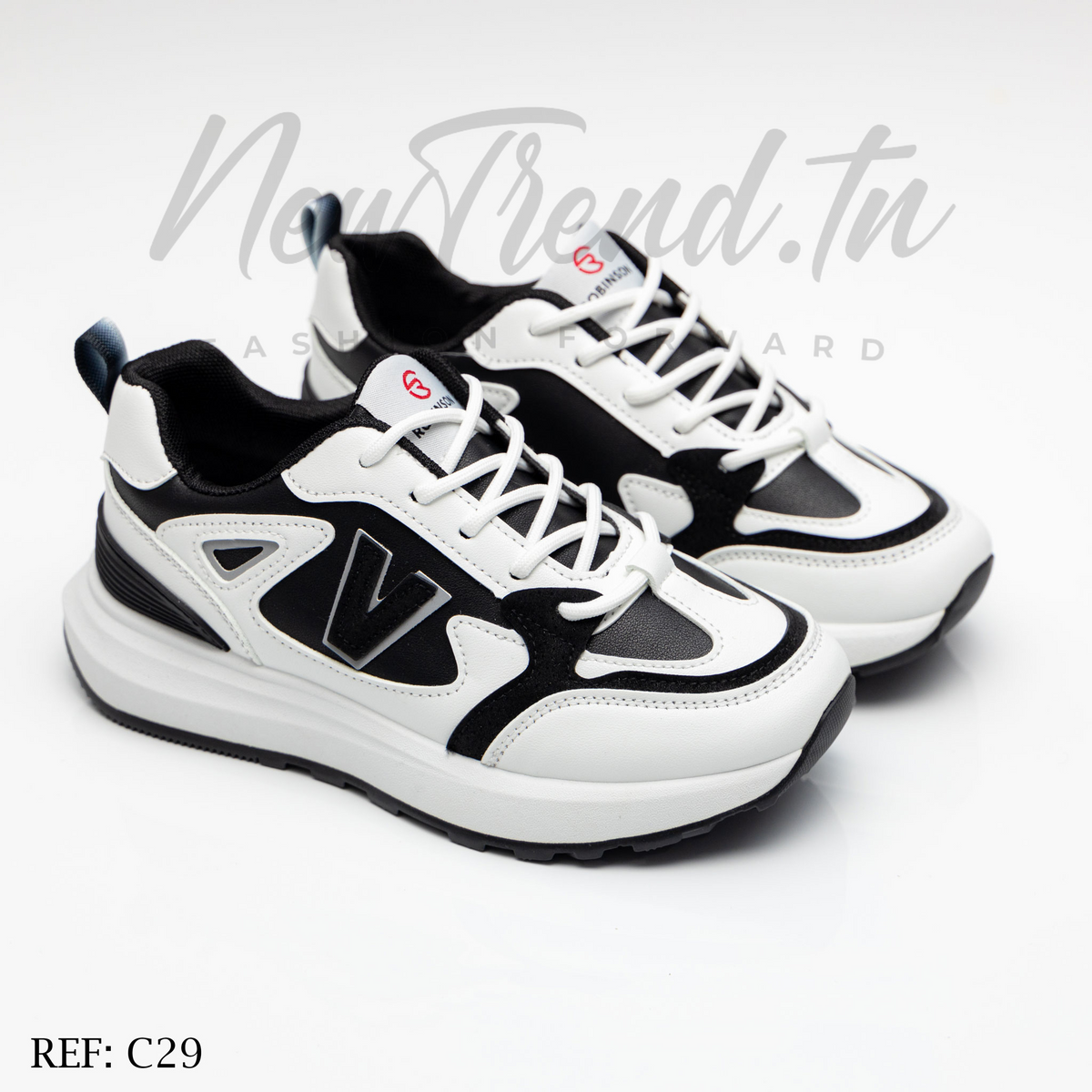 Robinson Femme C29 White/Black