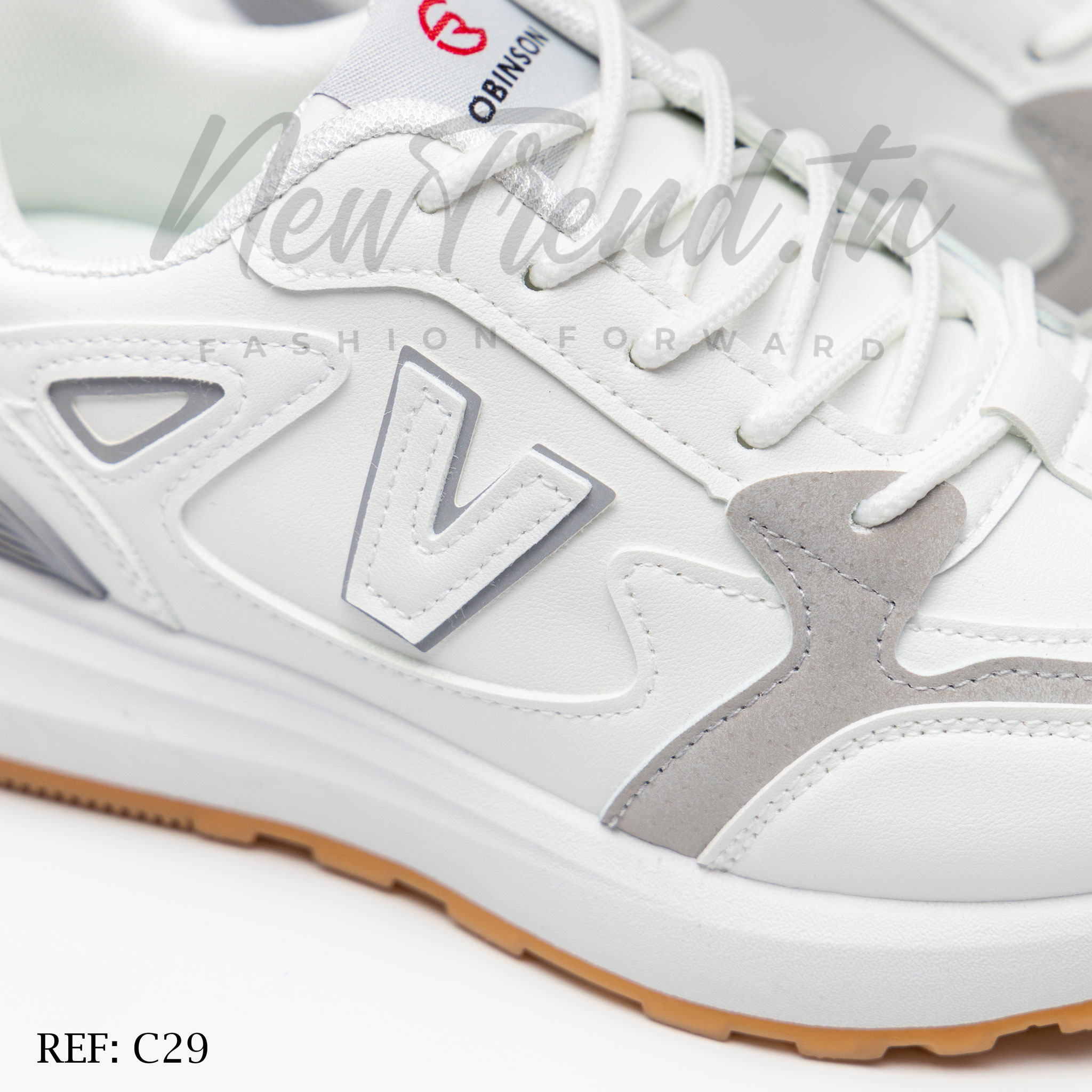 Robinson Femme C29 White/Grey