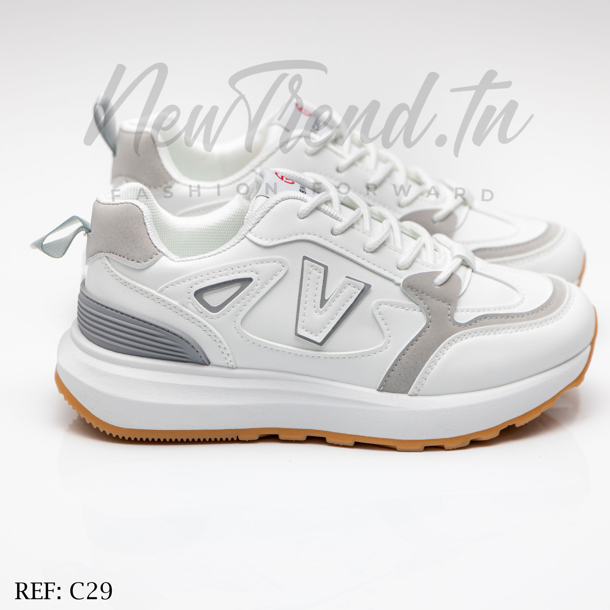 Robinson Femme C29 White/Grey