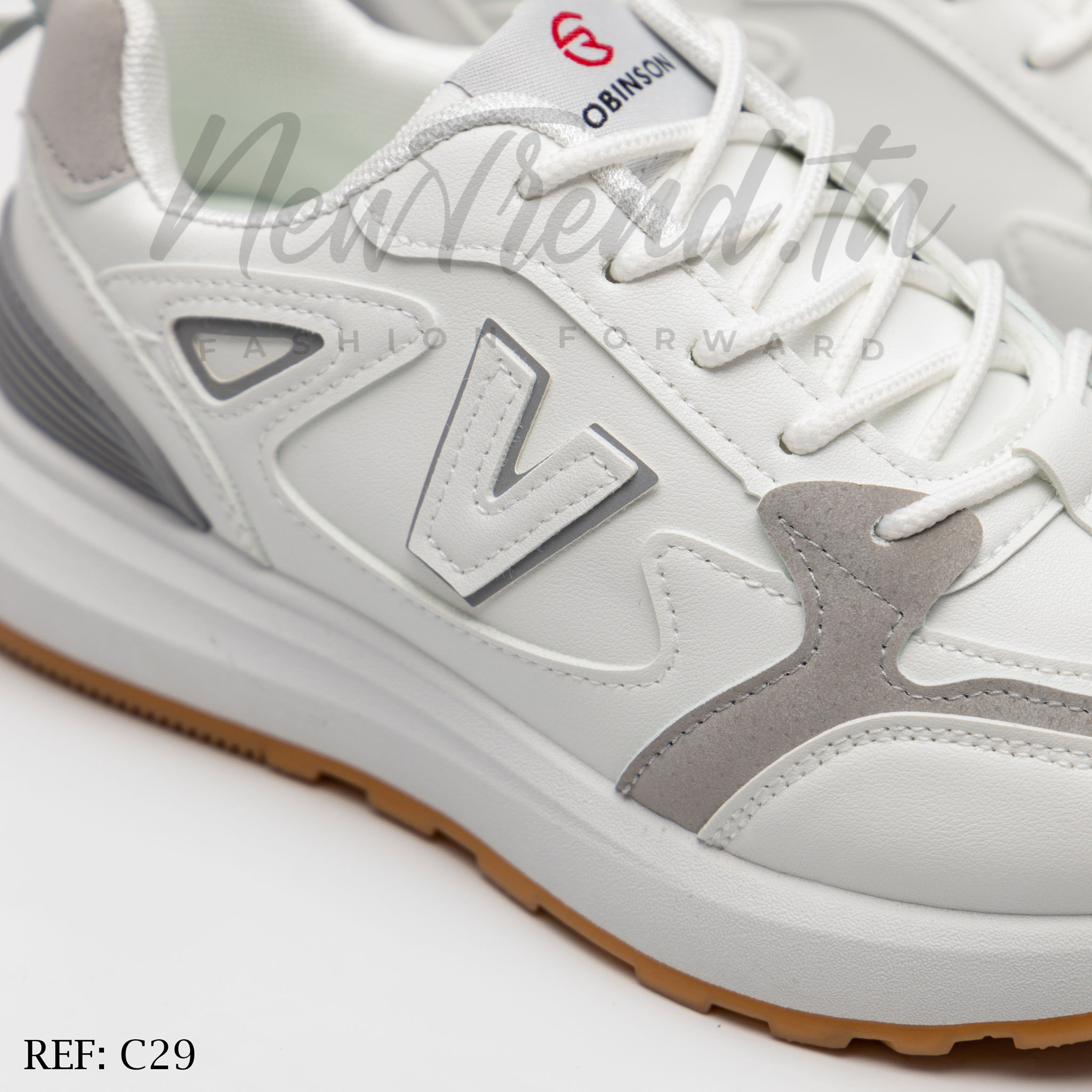 Robinson Femme C29 White/Grey