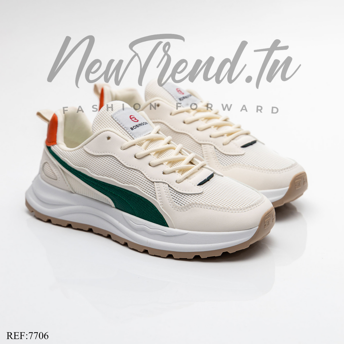 Robinson Homme 7706 Beige/Green