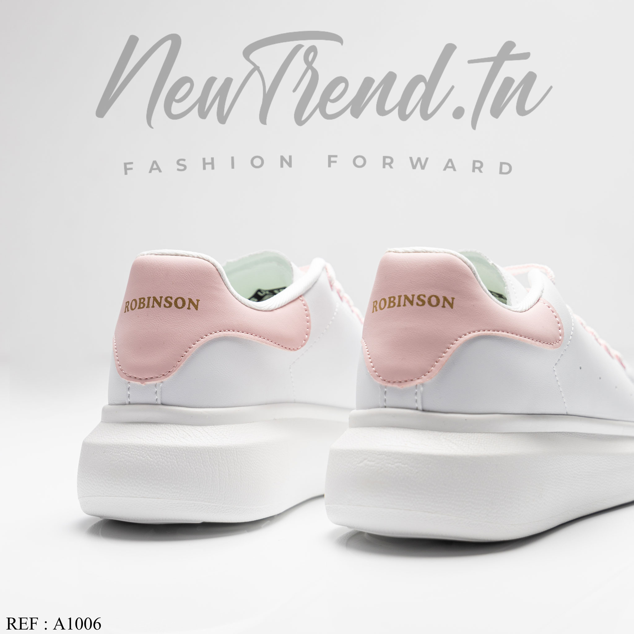 Robinson Femme A1006 White/Pink