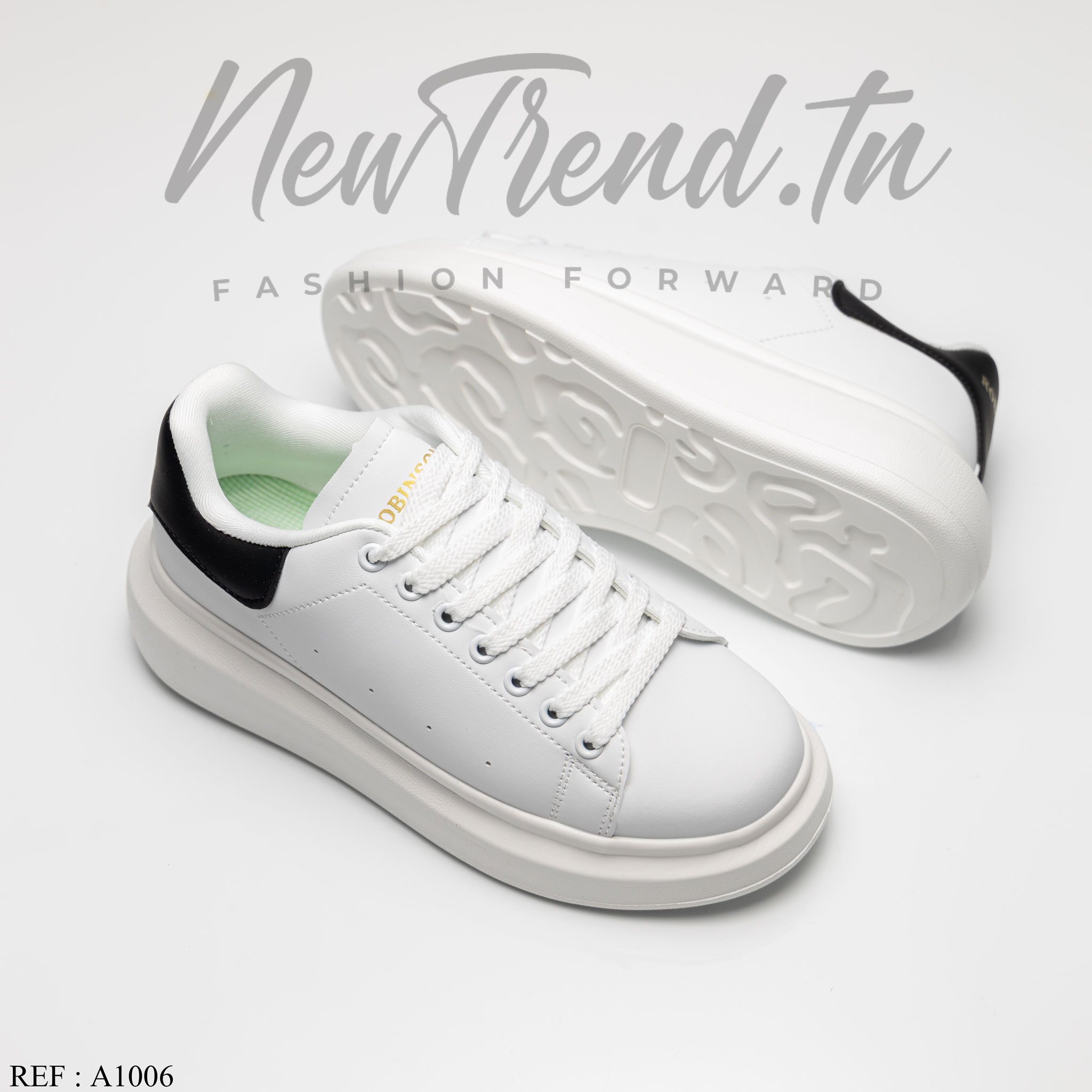 Robinson Femme A1006 White/Black